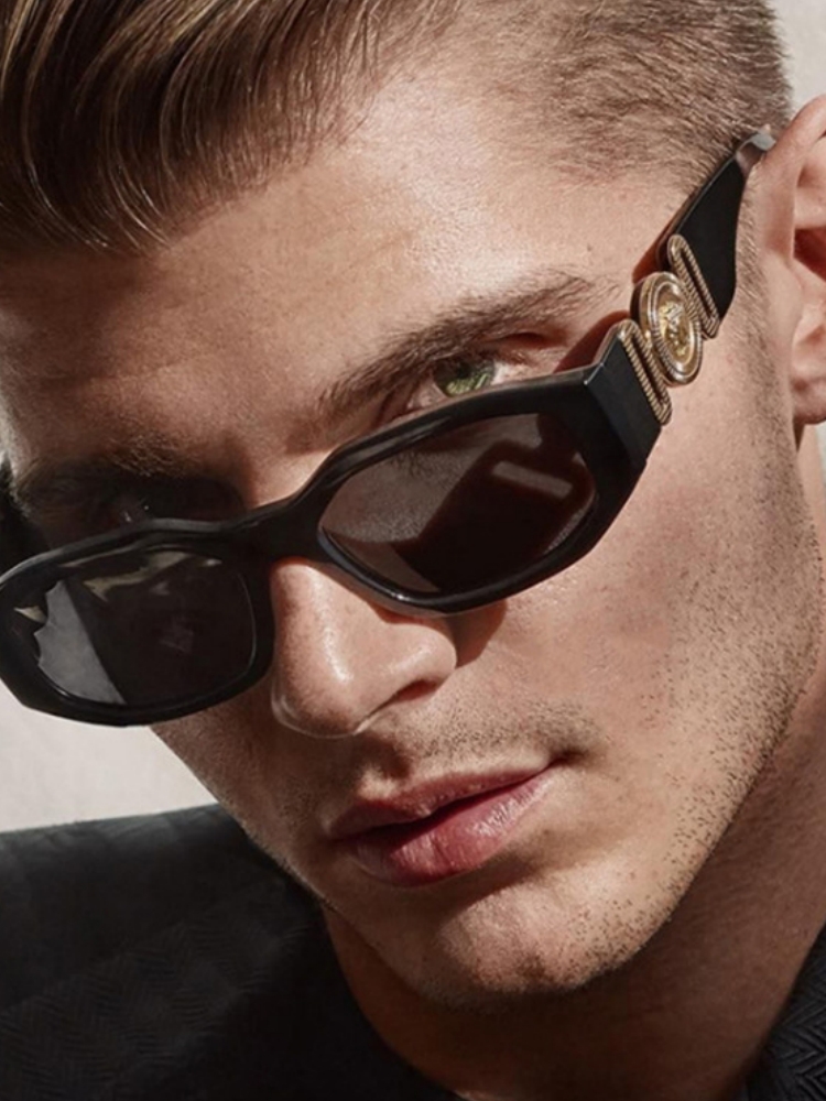 Men'S Fashion Online - 新しい高価値レトロサングラスファッションサングラスオンラインセレブのCAT'S Eyeを備えたPC男性と女性のペア。