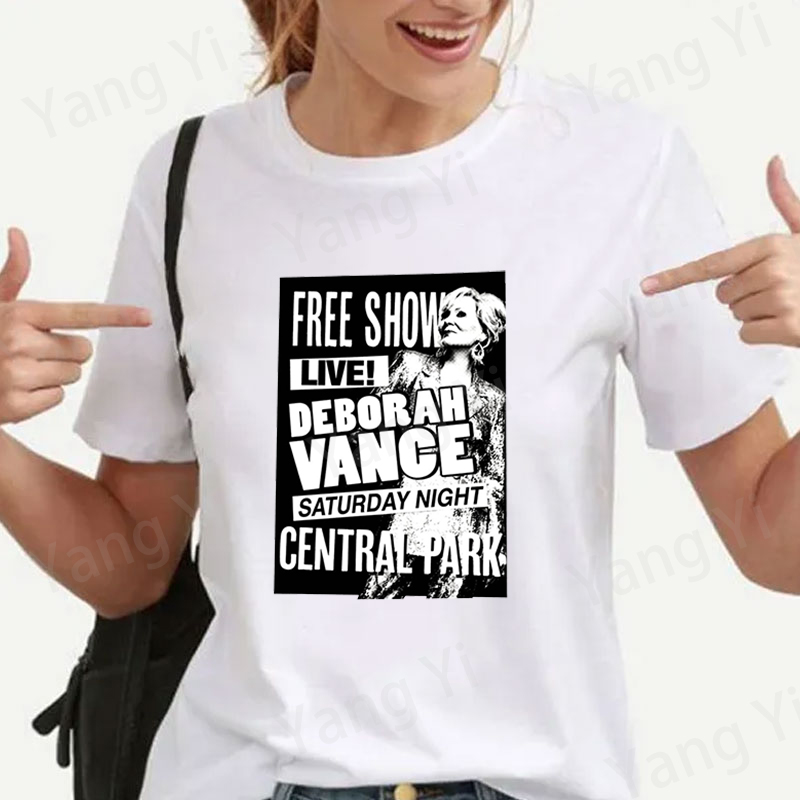 Mens Fashion Hacks - 新しいハックプリント Tシャツ男性女性ファッション半袖カジュアル夏トップスデボラ・ヴァンスフリーショーピクチャーニュートラリティ Tシャツシャツ