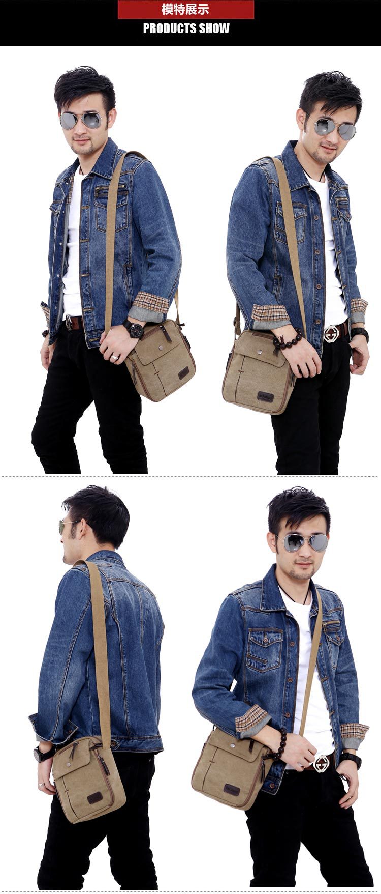 Men'S Fashion Mag - 2025年新作 メンズ マグス キャンバスバッグ ファッション メンズ