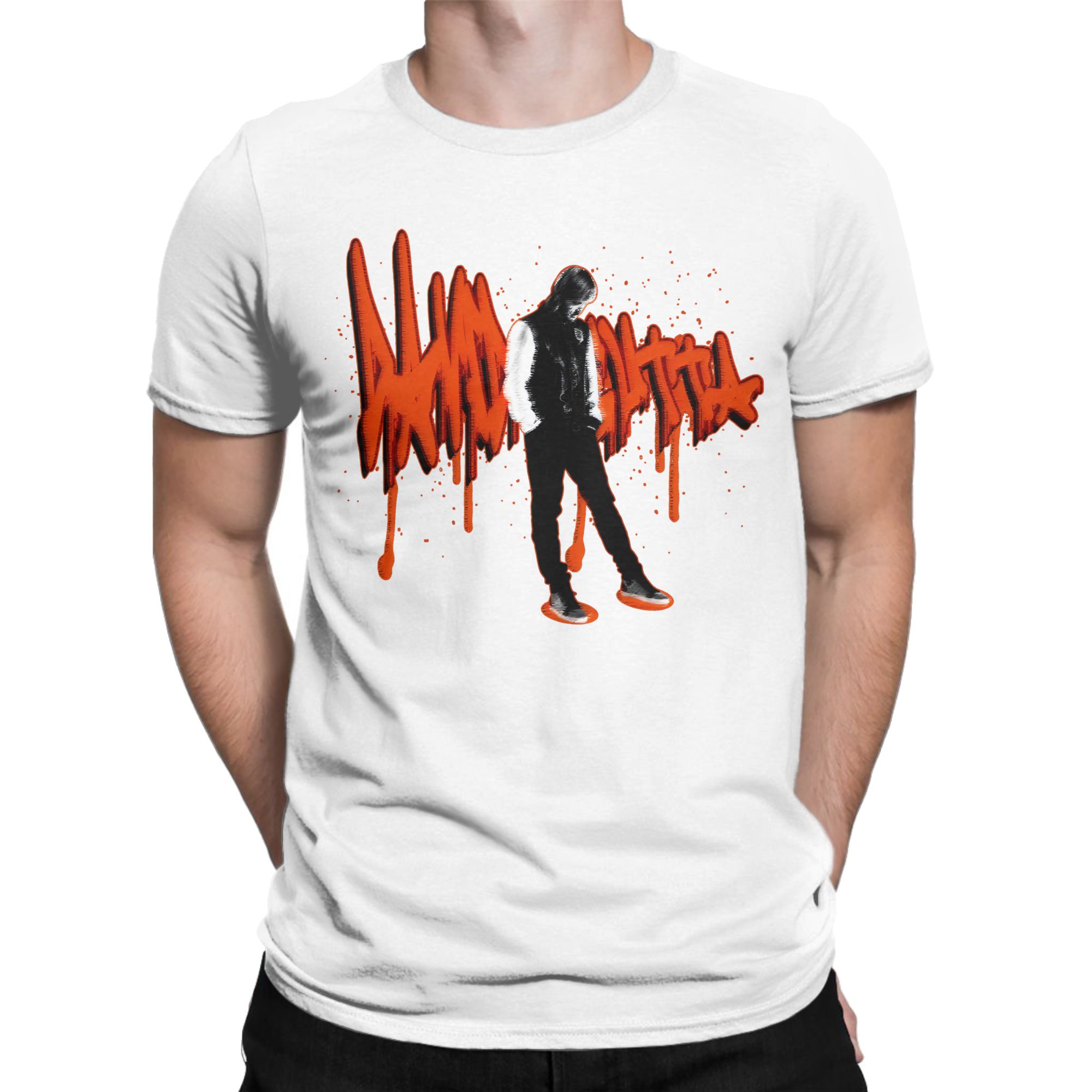 Men'S Fashion Mag - デビッド・ゲッターズ Dj Mag ナンバートップフェイスコットン Tシャツメンズビーチストリートウェア Tシャツファッション