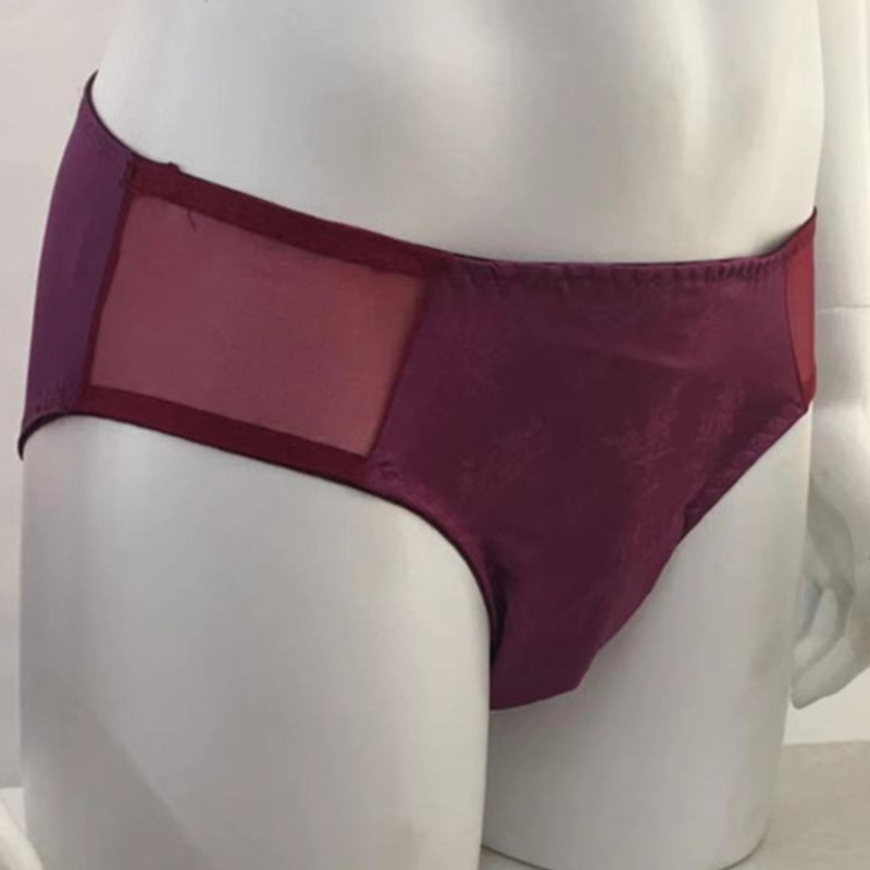 Men'S Fashion Underwear - 新作おしゃれメンズ下着 ミルクシルク 伸縮性のある滑らかでセクシーなパンツ 快適なデイリーウェア ブリーフ メンズ下着