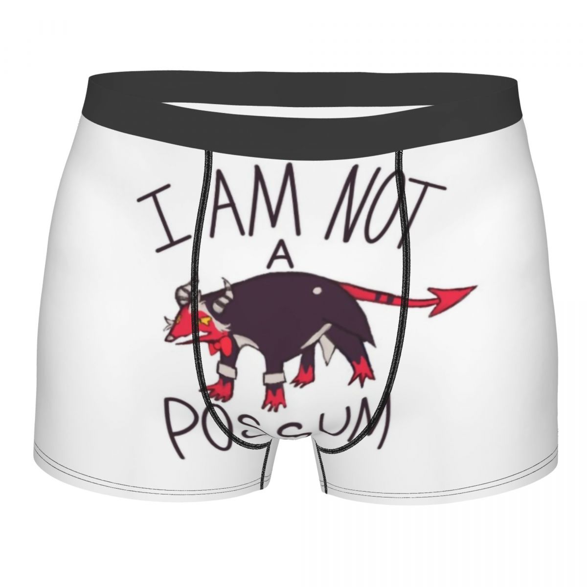 Men'S Fashion Underwear - 男性ファッション私は上司ではありません漫画ポッサムヘルバボス下着ボクサーブリーフ男性ソフトショーツパンツ