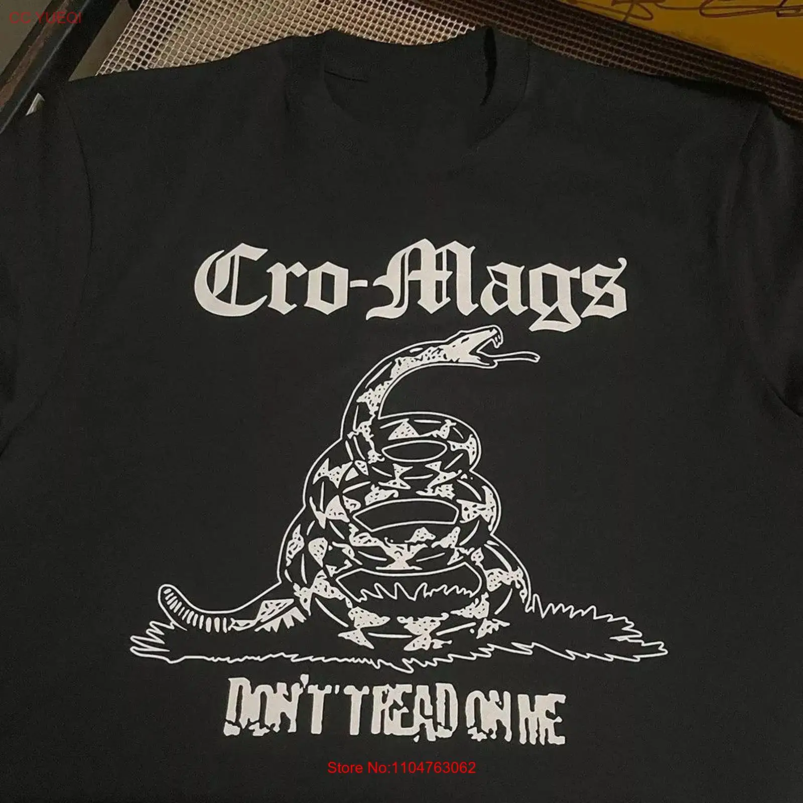 Men'S Fashion Mag - Cro Mags バンドツアーフォーファン T シャツ QT314