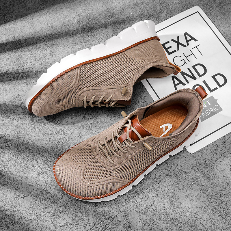 Men'S Fashion Box - スタイリッシュなメンズワイドボックスシューズ、ベアフットシューズ、カジュアルメッシュブローグスニーカー、ミニマリスト、ゼロドロップ、夏のファッション、通気性のあるメンズスニーカー