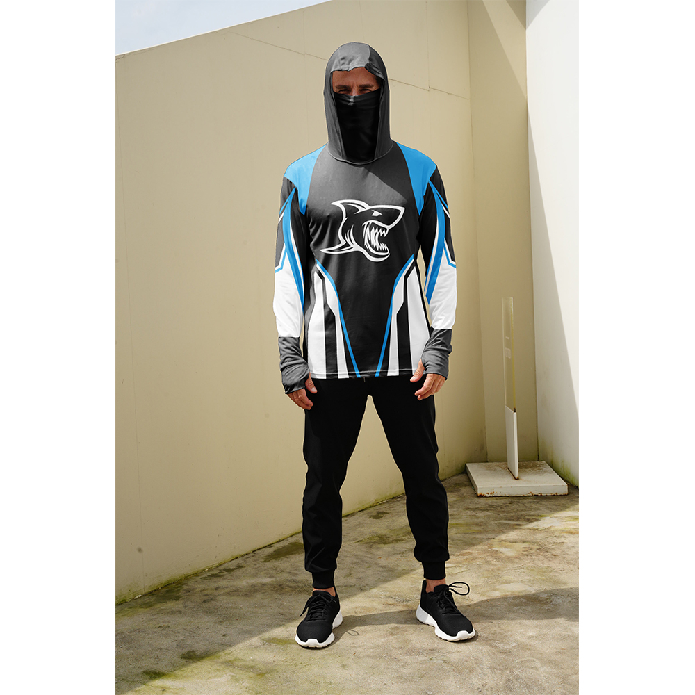 釣り用シャツ メンズ 日焼け防止 フード付きマスク 一体型  - Men'S Fashion Hoodie のレビューと価格
