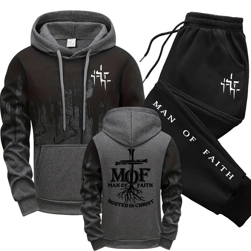 マン・オブ・フェイツ メンズトラックスーツ フーディー＆スウ - Men'S Fashion Hoodie のレビューと価格