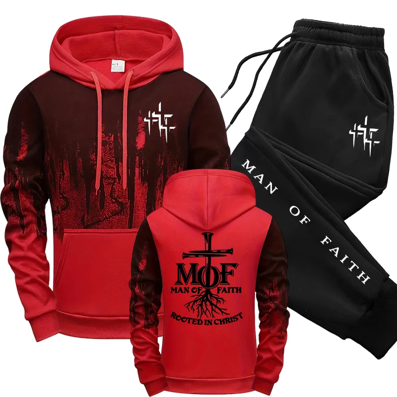 マン・オブ・フェイツ メンズトラックスーツ フーディー＆スウ - Men'S Fashion Hoodie のレビューと価格