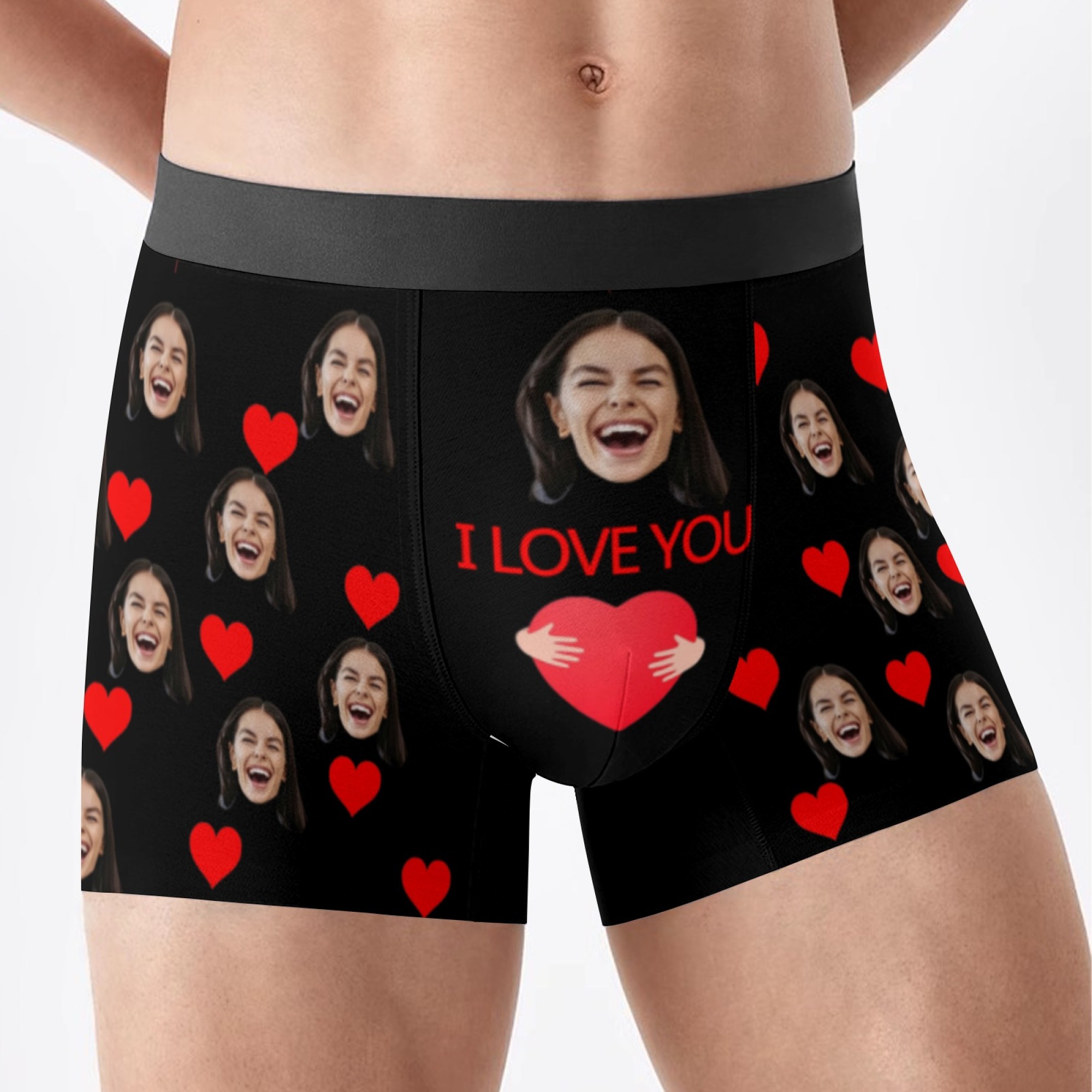 パーソナライズされた顔写真入り下着 カスタムボクサーブリーフ - Men'S Fashion Underwear のレビューと価格