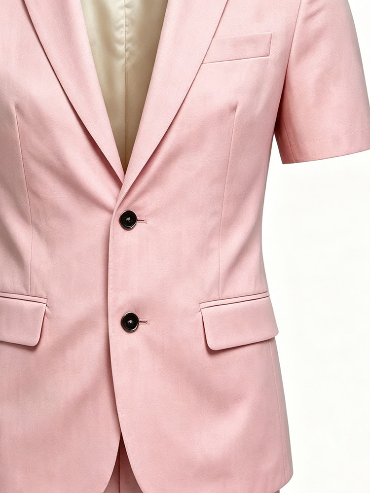 カジュアルメンズソリッドカラースリムブレザーツーピーススーツ - Mens Fashion Blazer のレビューと価格
