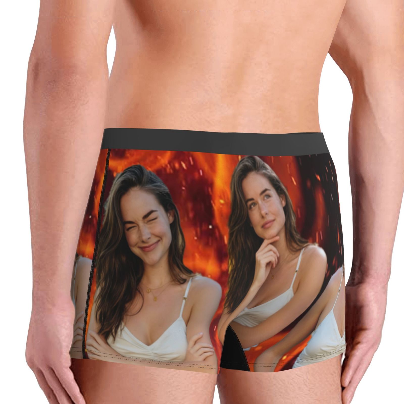 パーソナライズされた顔写真下着カスタムボクサーブリーフカスタ - Men'S Fashion Underwear のレビューと価格