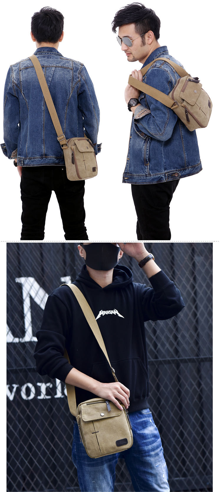 2025年新作 メンズ マグス キャンバスバッグ ファッショ - Men'S Fashion Mag のレビューと価格