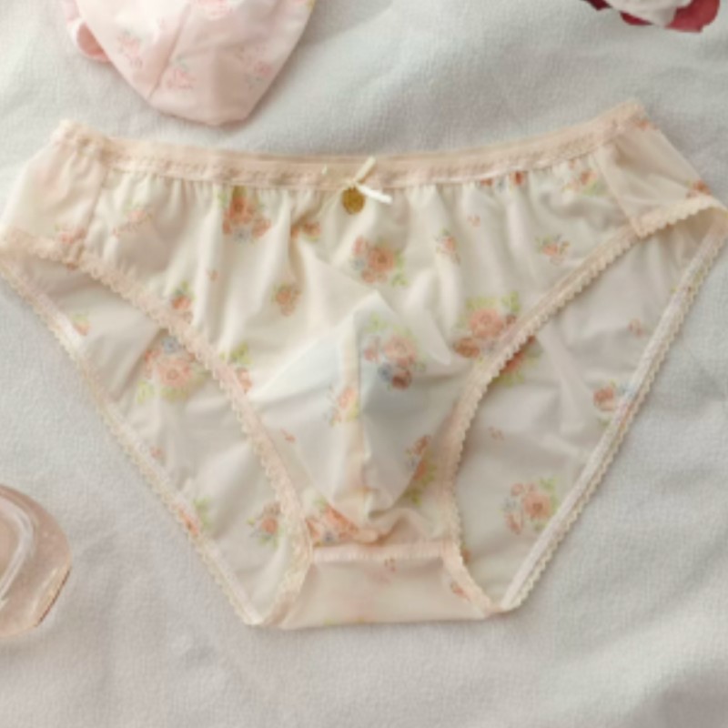 日本の新しい甘い花柄のボウタイクロスドレッシング下着、男性用 - Men'S Fashion Underwear のレビューと価格