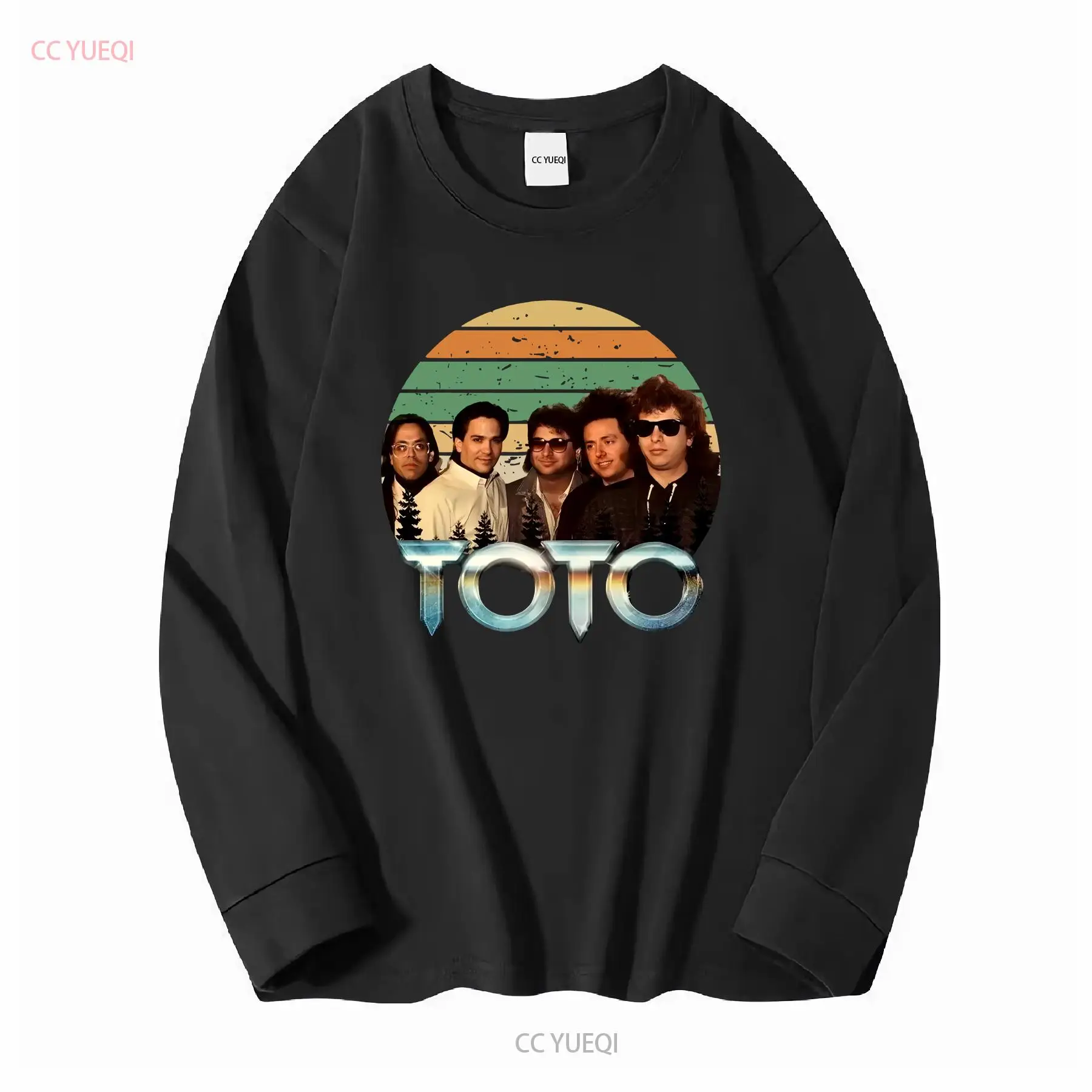 Toto アメリカンロックバンドヴィンテージ Tシャツ 19 - Mens Fashion In 1980S のレビューと価格