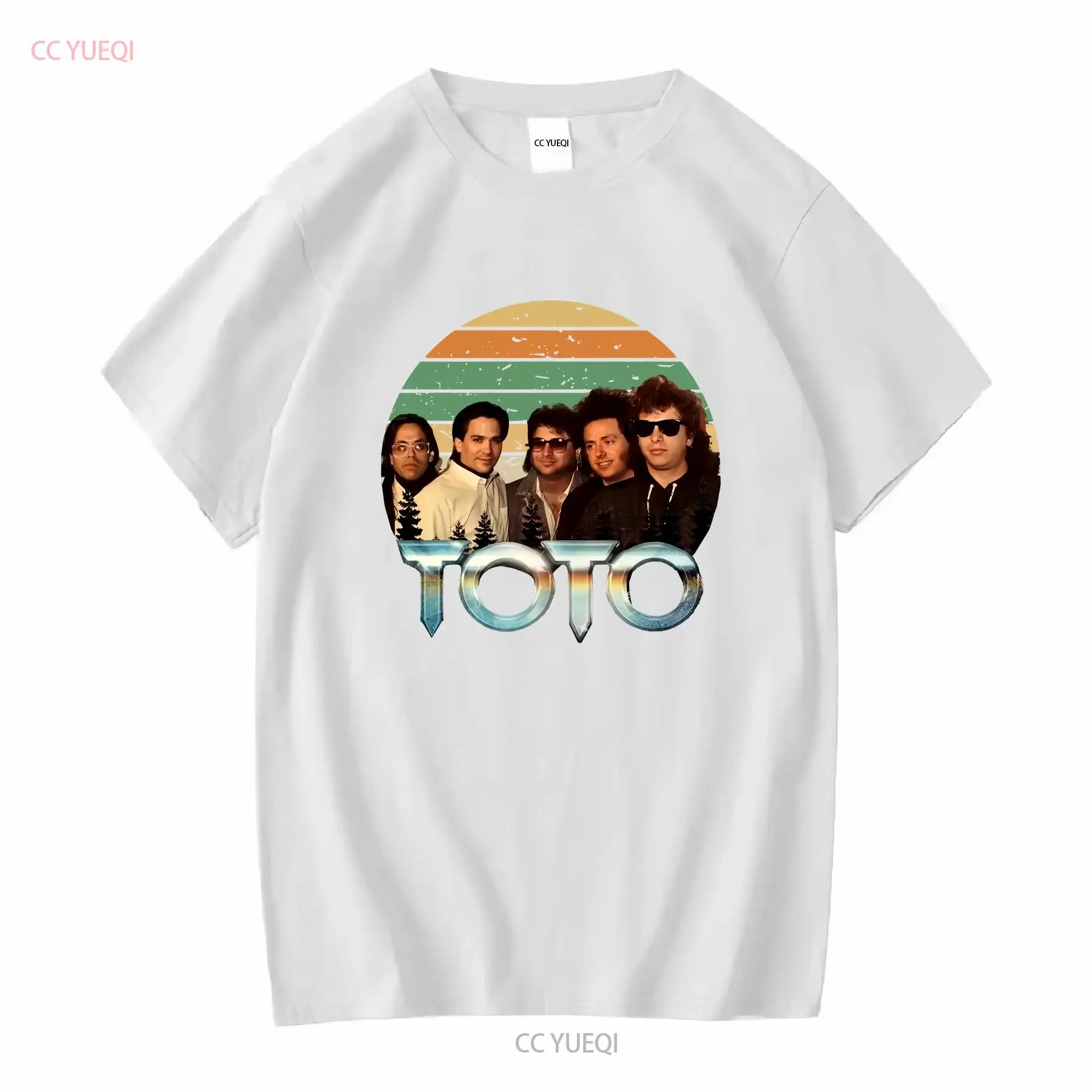 Toto アメリカンロックバンドヴィンテージ Tシャツ 19 - Mens Fashion In 1980S のレビューと価格