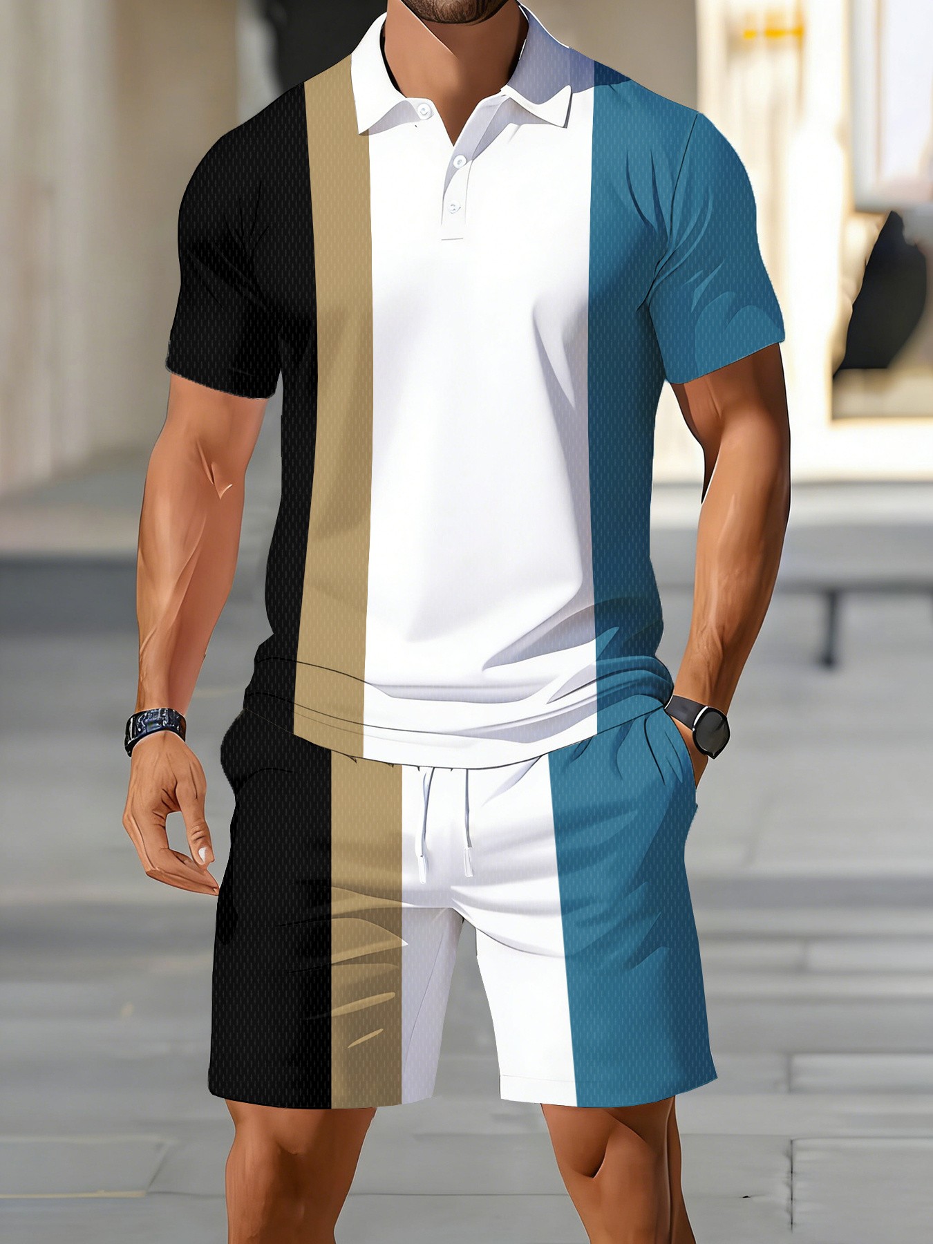 2026年夏 アメリカンメンズポロシャツセット スポーティー - Men'S Fashion Polo のレビューと価格
