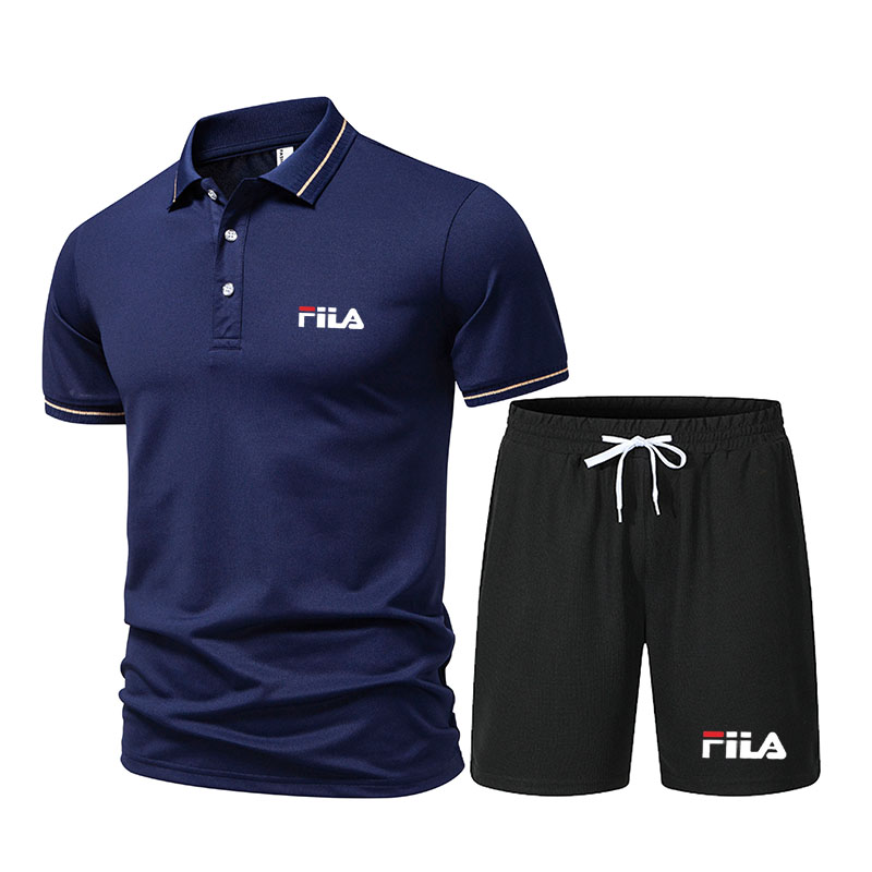 メンズおしゃれ2ピーススポーツウェアカジュアル半袖ポロシャツ - Men'S Fashion Polo のレビューと価格