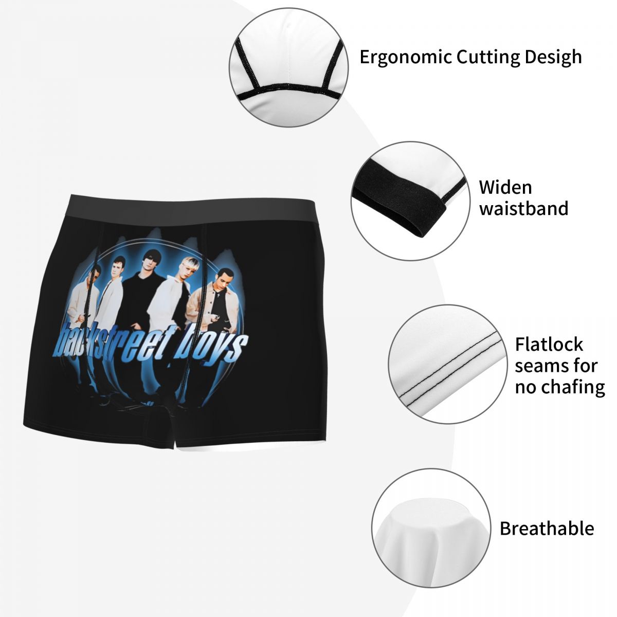 ファッションバックストリートポップミュージックボーイズボクサ - Men'S Fashion Underwear のレビューと価格