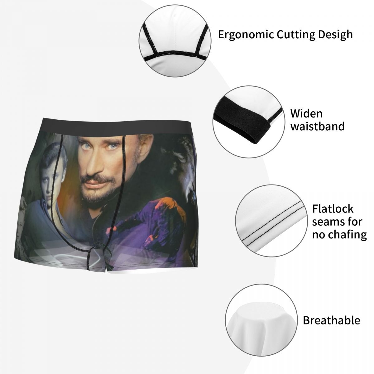 男性ファッションジョニーアリデイ下着ボクサーブリーフ男性通気 - Men'S Fashion Underwear のレビューと価格