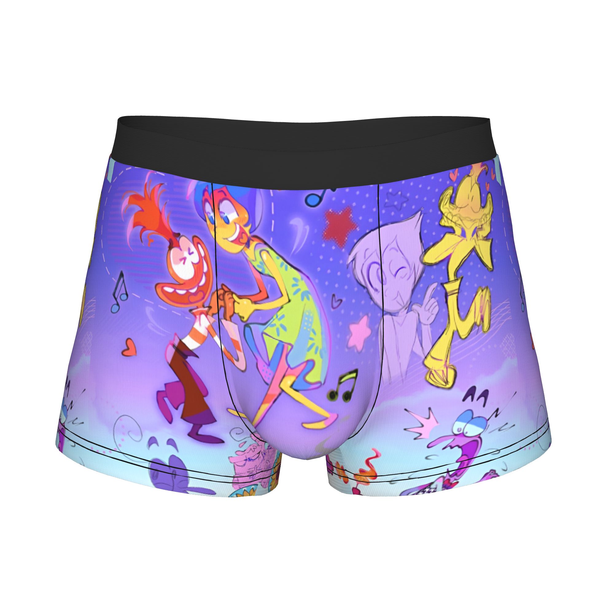 カスタムI-Insides漫画柄アウトボクサーショーツメンズ - Men'S Fashion Underwear のレビューと価格