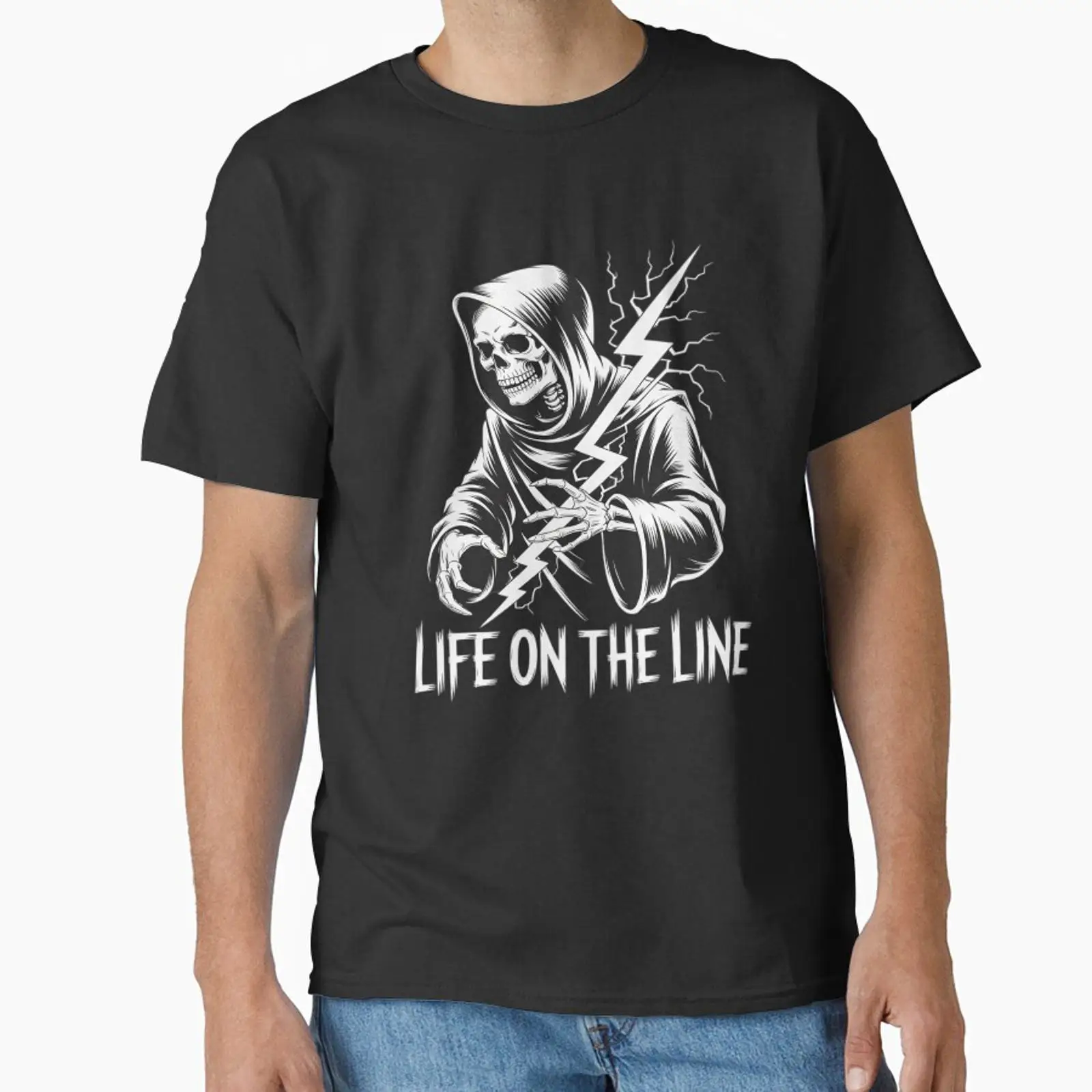 Life On The Line ラインマンのクラシック T - Men'S Fashion Online のレビューと価格