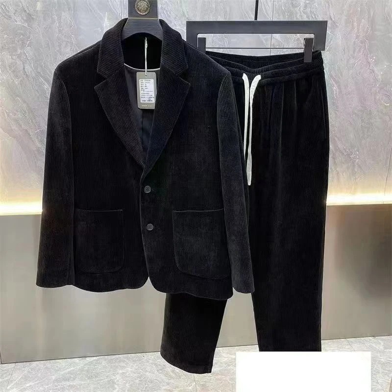 ファッションスーツメンズ春秋長袖ハイエンドカジュアル韓国スリ - Mens Fashion Blazer のレビューと価格