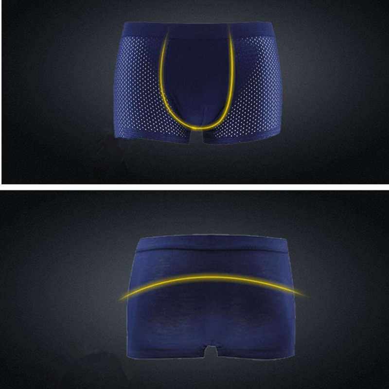 セクシーなメンズボクサーパンツ,ラージサイズ,シームレス,ギ - Men'S Fashion Underwear のレビューと価格