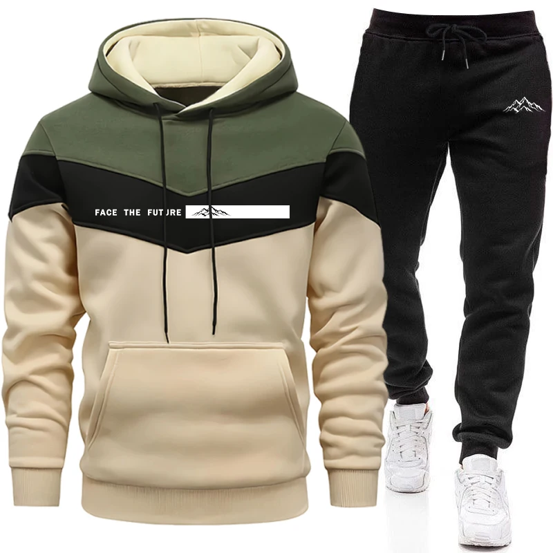 メンズトラックスーツ ファッション カジュアル フード付きス - Men'S Fashion Hoodie のレビューと価格