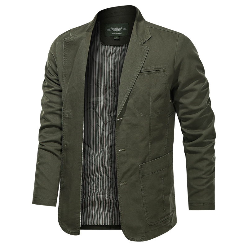 メンズビジネススーツ ルーズフィット カジュアルジャケット付 - Mens Fashion Young のレビューと価格