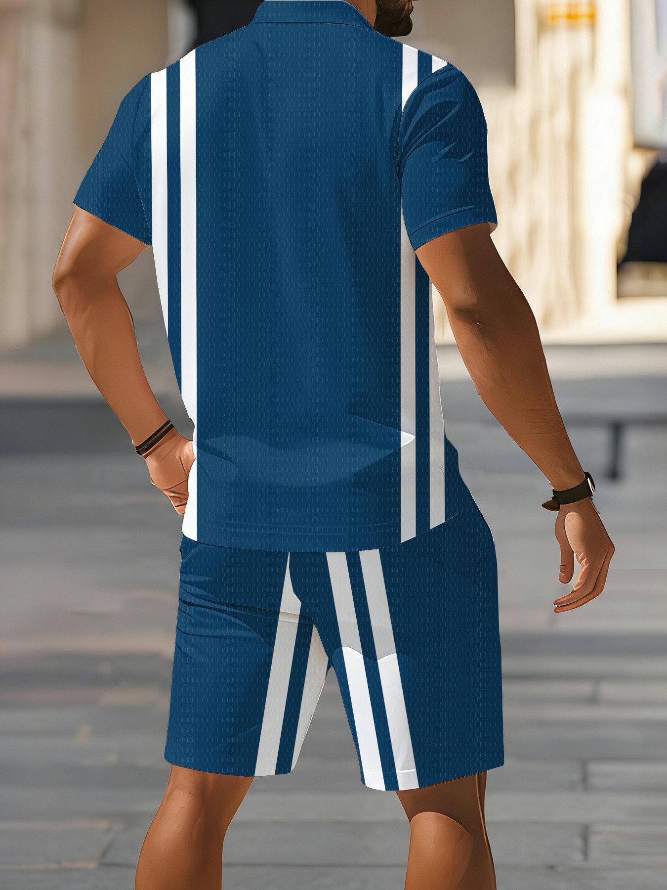 2026年夏新作デザイン アメリカンメンズ半袖ポロシャツセッ - Men'S Fashion Polo のレビューと価格