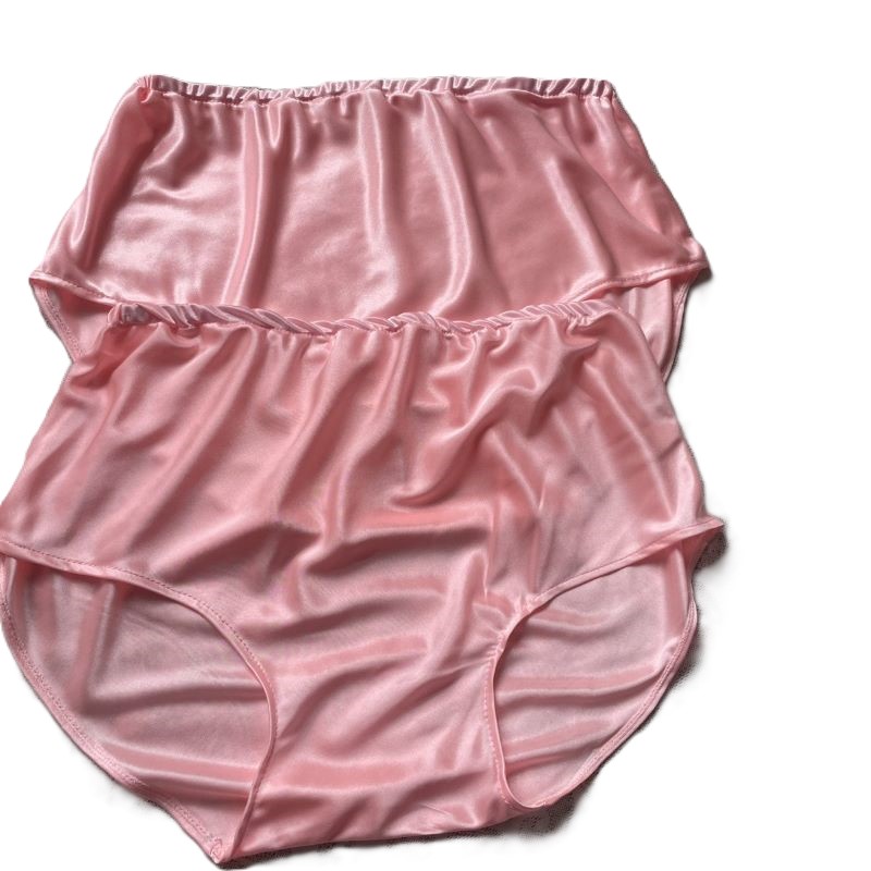 ユニセックス光沢ピンクアイスシルクパンティー下着プラスサイズ - Men'S Fashion Underwear のレビューと価格