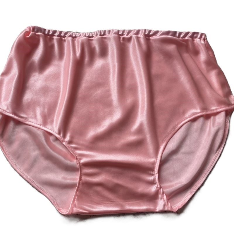 ユニセックス光沢ピンクアイスシルクパンティー下着プラスサイズ - Men'S Fashion Underwear のレビューと価格